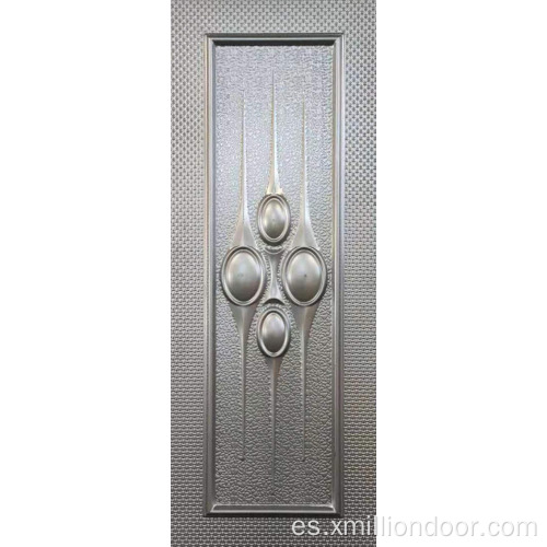 Hoja de puerta de metal estampada de diseño clásico